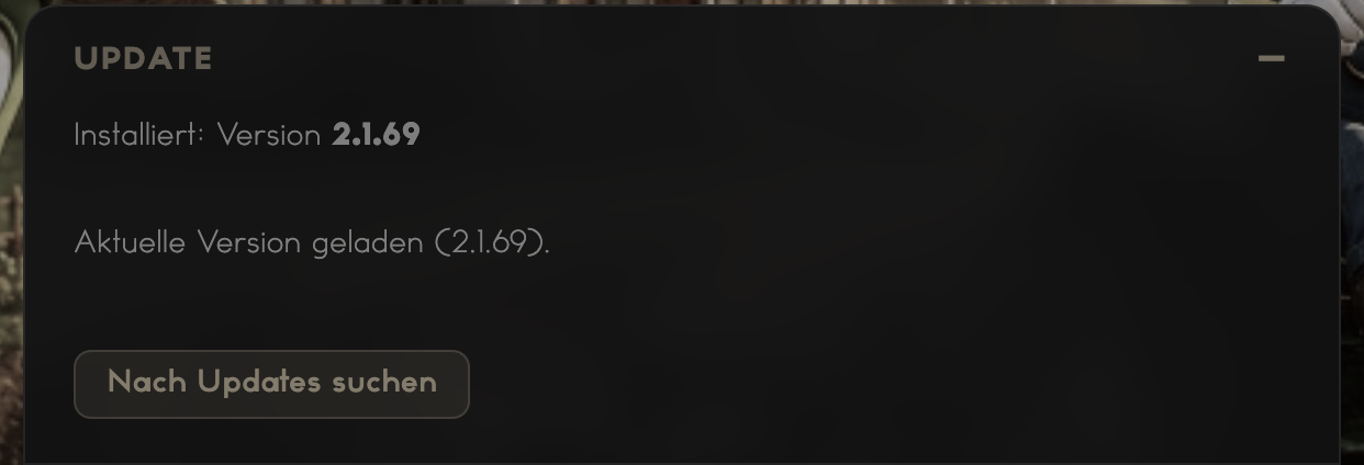 2. Update – bist du auf dem neuesten Stand?