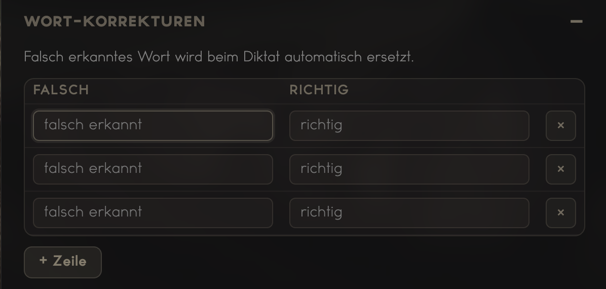 12. Wort-Korrekturen